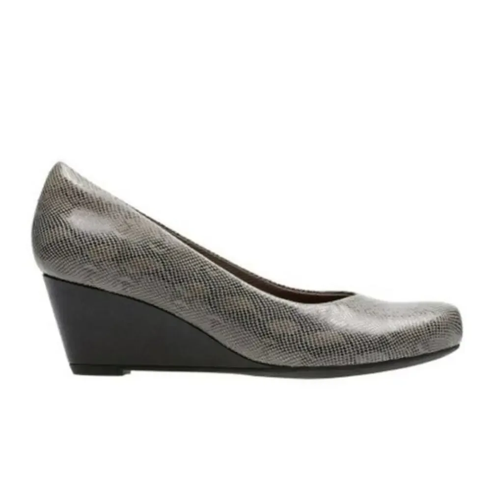 Clarks sophisticated snakeskin